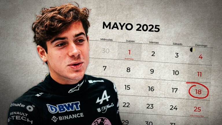 La agenda de las cinco carreras que tendrá Franco Colapinto en la Fórmula 1 tras confirmarse que será piloto titular de Alpine